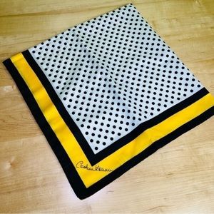 Carolina Herrera polka dot scarf square in great condition